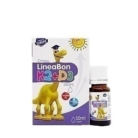 MB VITAMIN D3+K2 LINEABON HỖ TRỢ CHỐNG CÒI XƯƠNG, TĂNG CHIỀU CAO CHO TRẺ SƠ SINH VÀ TRẺ NHỎ LINEABON K2 + D3Y