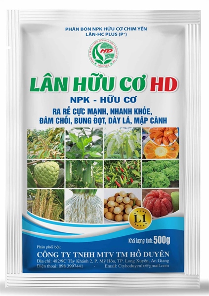 Lân Hữu cơ Hồ Duyên 500gr