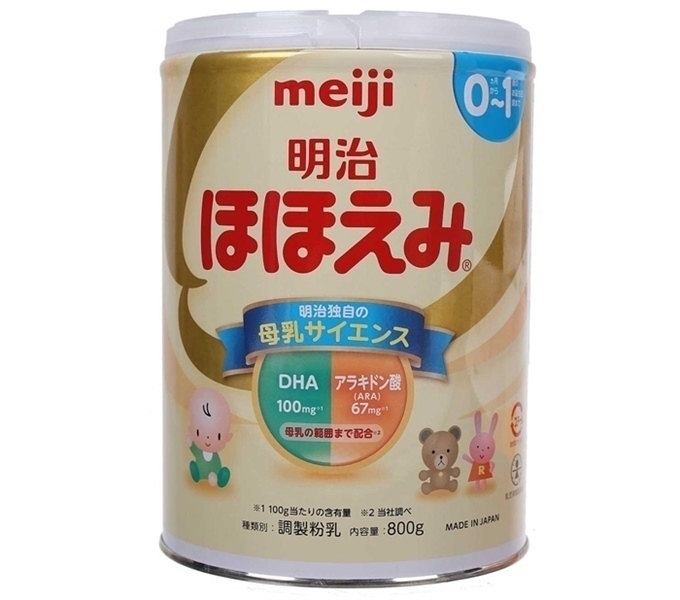 SỮA MEIJI NỘI ĐỊA SỐ 0-1 TUỔI 800g