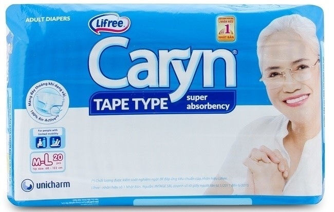 Tã dán caryn XL20