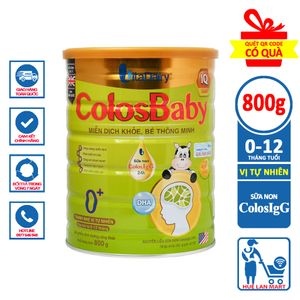 Sữa Bột VitaDairy ColosBaby IQ Gold 0+ Hộp 800g