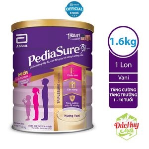 Sữa bột Abbott Pediasure B/A 1.6Kg ( ko quà 1,020k)