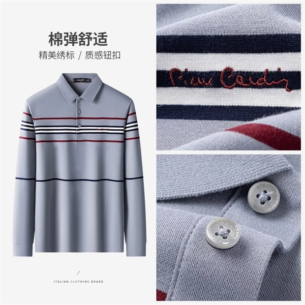 Áo polo nam dài tay Pierre Cardin