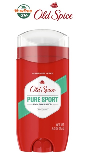 Sáp Khử Mùi Old Spice 85g - Pure Sport xanh
