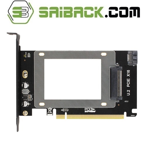 Adapter U2 (SFF-8639) to PCIe3.0 x16