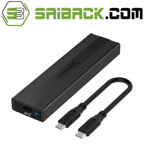 Box Sabrent Tool-Free M2 NVMe / M2 SATA