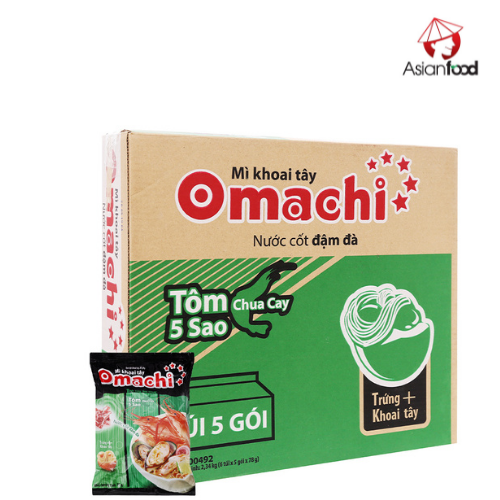 Mì Omachi Tôm Chua Cay 80G