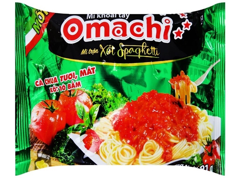 Mì Trộn Omachi Xốt Spaghetti