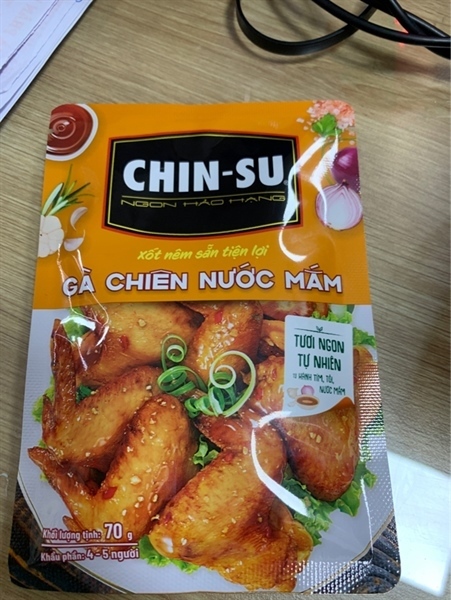 Gia Vị Gà Chiên Mắm Chinsu 70G