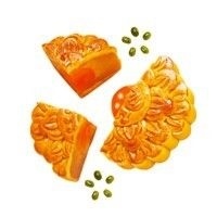 Bánh Trung Thu Kinh Đô Nướng Đậu Xanh 1 Trứng 150gr