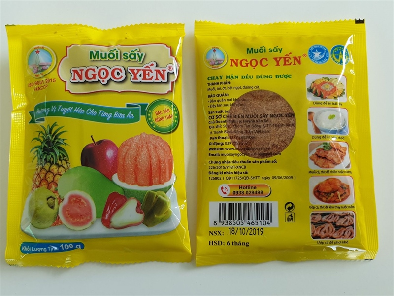 Muối Sấy Ngọc Yến 100G