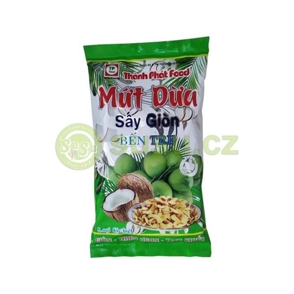 Mứt Dừa Sấy Giòn Bến Tre Thành Phát Food 200G