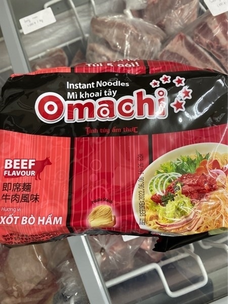 Mì Khoai Tây Omachi Xốt Bò Hầm