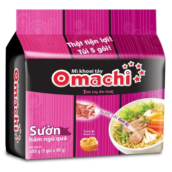Mì Khoai Tây Omachi Sườn Hầm