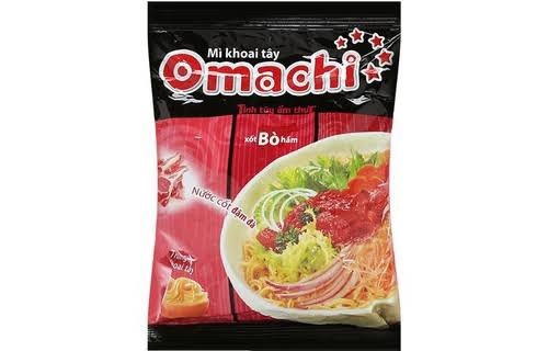 Mỳ Omachi Vị Bò Hầm 80G