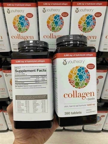 COLLAGEN YOUTHEORY 390 viên