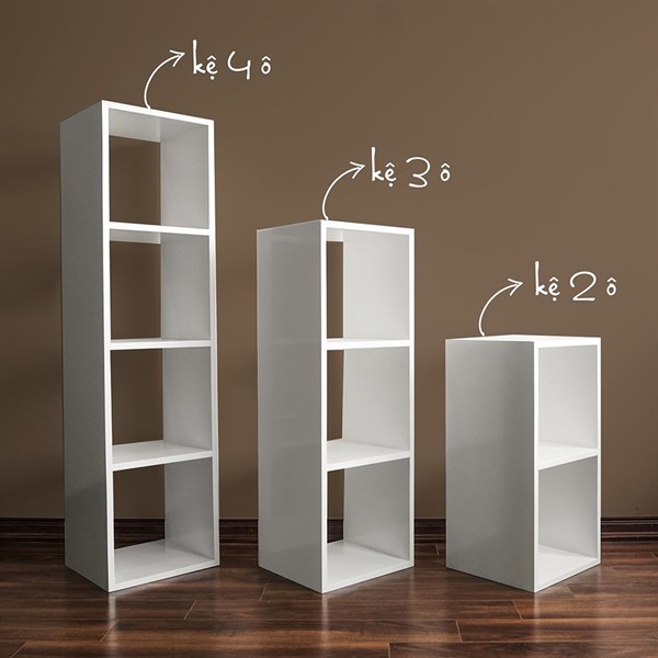 Kệ tổ ong 2 tầng trắng