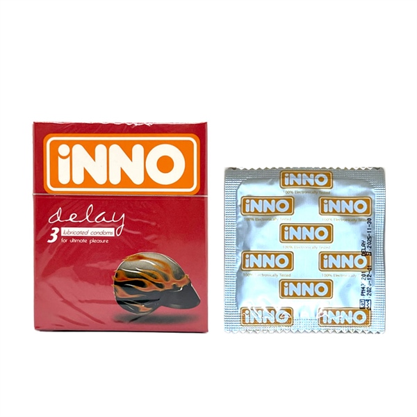 Bao cao su Inno Đỏ Hộp 3 cái