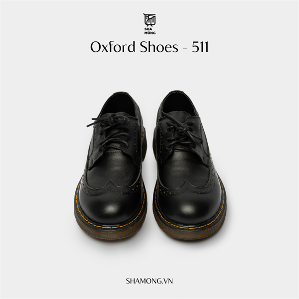 Giày oxfords đục lỗ