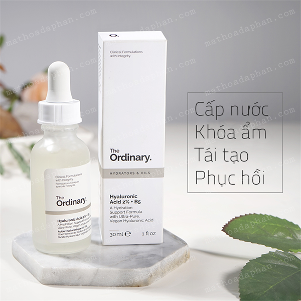 ( Bản US )Tinh Chất Cấp Nước Và Phục Hồi Da The Ordinary Hyaluronic Acid 2% + B5