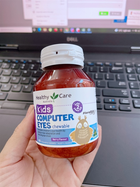 Thuốc Bổ Mắt Cho Bé Healthy Care Kid Computer Eyes 60 Viên - Date 7/2027