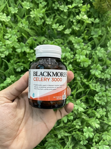 Blackmores Celery 3000 Viên Uống Phòng Ngừa & Điều Trị Gout 50 Viên ( 5/28)