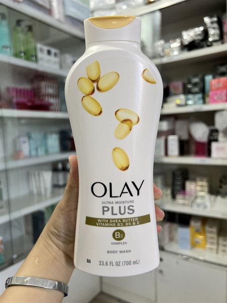 Tách Set - Sữa Tắm Dưỡng Ẩm Olay Ultra Moisture Shea Butter Body Wash 700ml (Vàng)