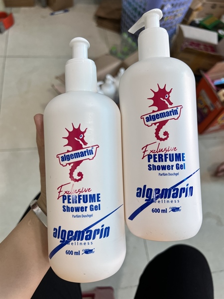 Sữa Tắm Cá Ngựa Algemarin 600ml (Mẫu Mới)