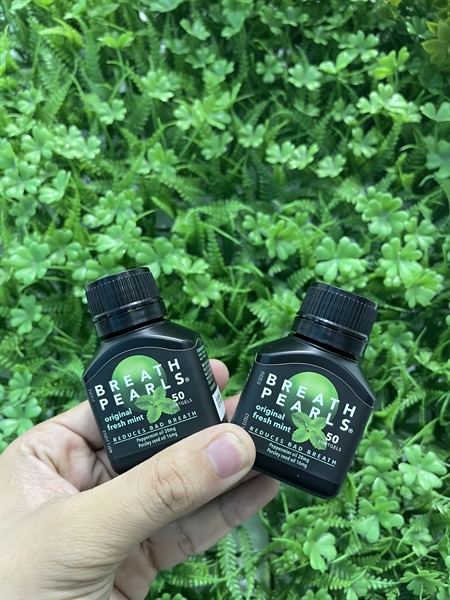 Viên Uống Thơm Miệng Breath Pearls (50 Viên)(Date 10-2027