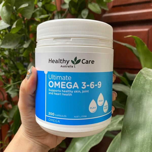 Viên Uống Healthy Care Ultimate Omega 369 200 Viên Của Úc (9/2027)