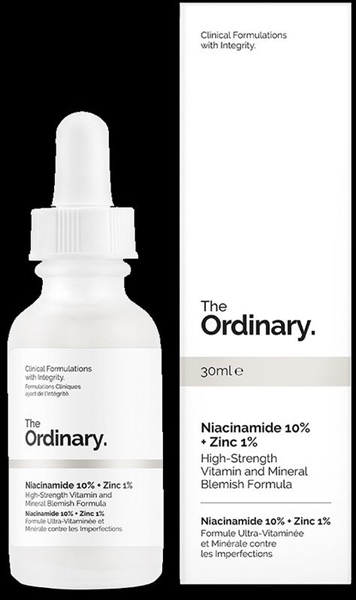 Serum Dưỡng Trắng, Ngừa Mụn Thâm The Ordinary. Niacinamide 10% + Zinc 1% 30ml
