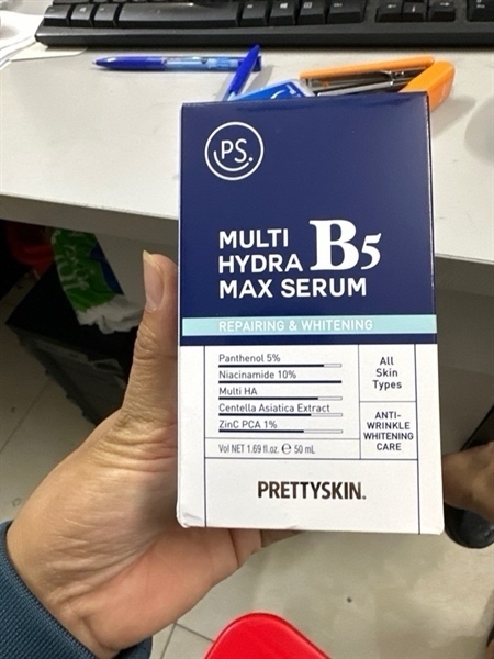 Tinh Chất Hỗ Trợ Phục Hồi Cho Da Dầu Pretty Skin Multi Hydra B5 Max Serum