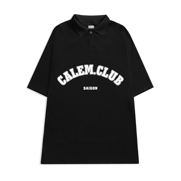 POLO CALEM SAIGON - ĐEN - L
