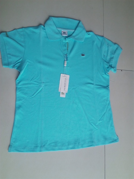 Áo cá sấu nữ spendes xanh biển nhạt