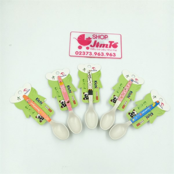 Thìa ăn dặm sợi tre Kichilachi MA106