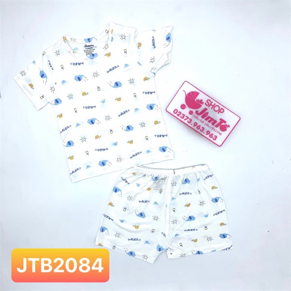 Bộ cộc tay Avaler JTB2084 voi xanh