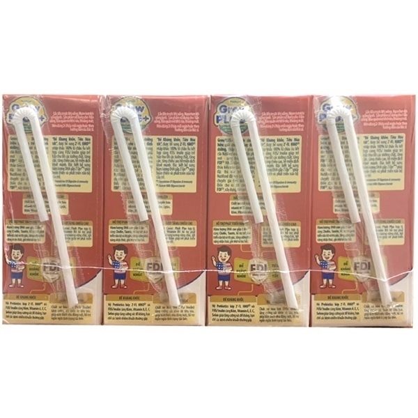 Sữa nước Nuti Đỏ ÍT ĐƯỜNG 180ml