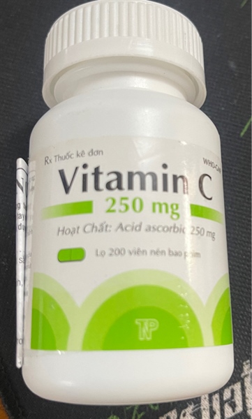 Vitamin C 250mg Nén Thành Nam C/200V
