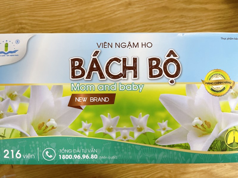 Viên ngậm Bách Bộ Mom&Baby/H216v