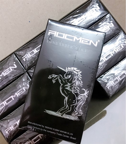Bao cao su Rocmen Đen Lớn (H/12c/12H)