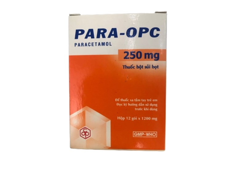Para OPC Paracetamol 250mg (Hộp/12G)