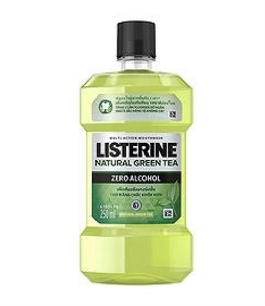 Nước Súc Miệng Listerine Natural Green Tea Zero Alcohol (C/250ml)