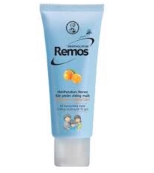 Kem Chống Muỗi Metholatum Remos Hương Cam Rohto (Tube/70g)