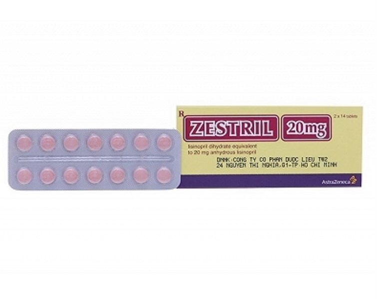 Zestril 20mg Lisinopril 20mg Astrazeneca (H/28v)