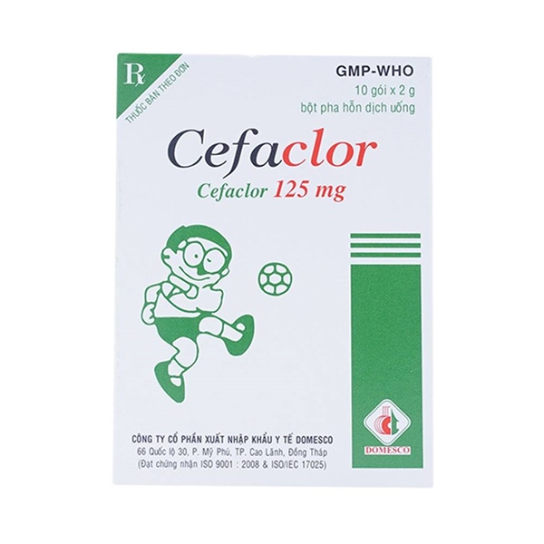 Cefaclor 125mg Domesco H/10G