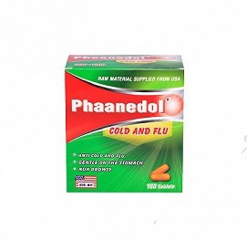 Phaanedol Cảm Cúm Cold And Flu Usa-Nic Pharma (H/180v