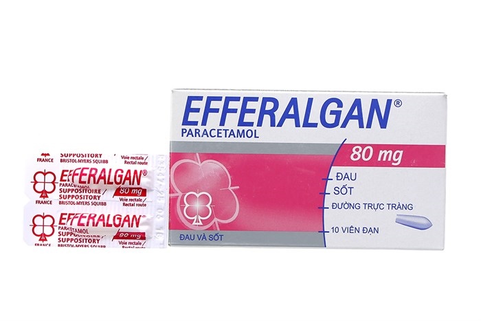 Efferalgan 80mg Đặt