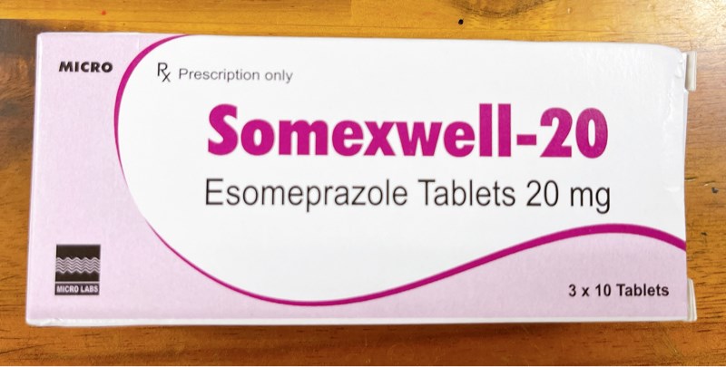 Somexwell 20mg Esomeprazole Micro/H30v