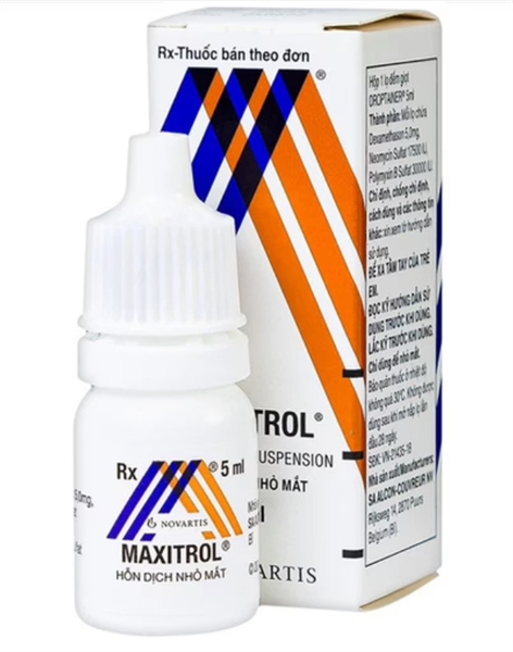 Nhỏ mắt maxitrol novartis (c/5ml)
