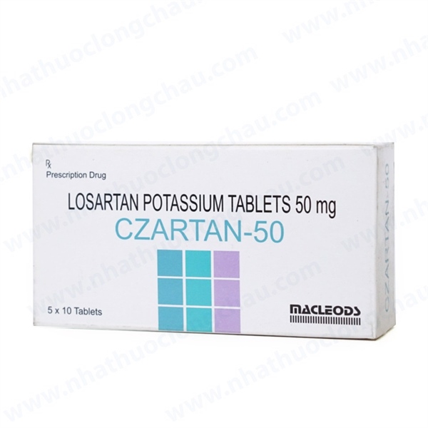 Czartan 50mg Macleods H/50V